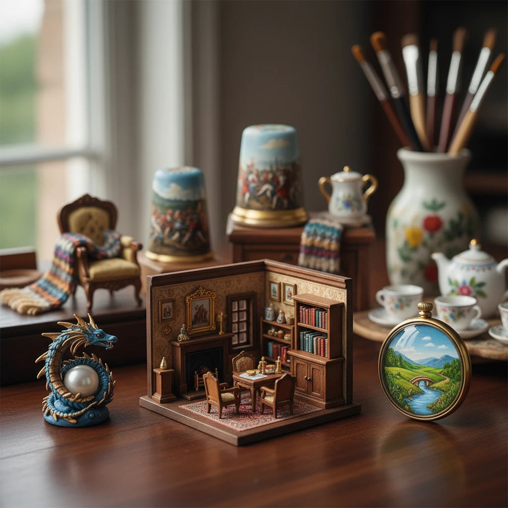 El arte de la miniatura: mundos en pequeño formato