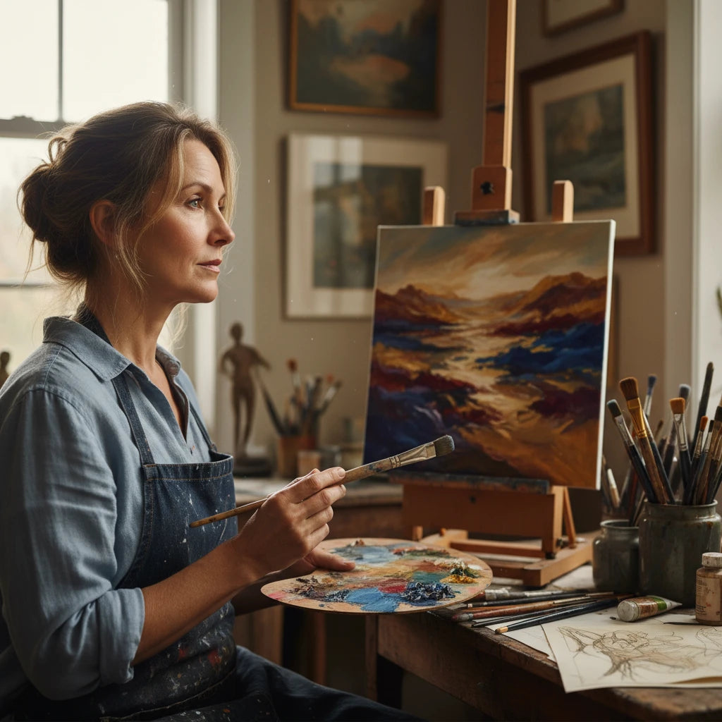Detrás del Pincel: Biografía Íntima de un Artista