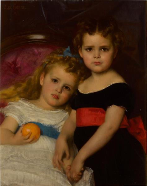 Portrait Dos Hermanas - 1871