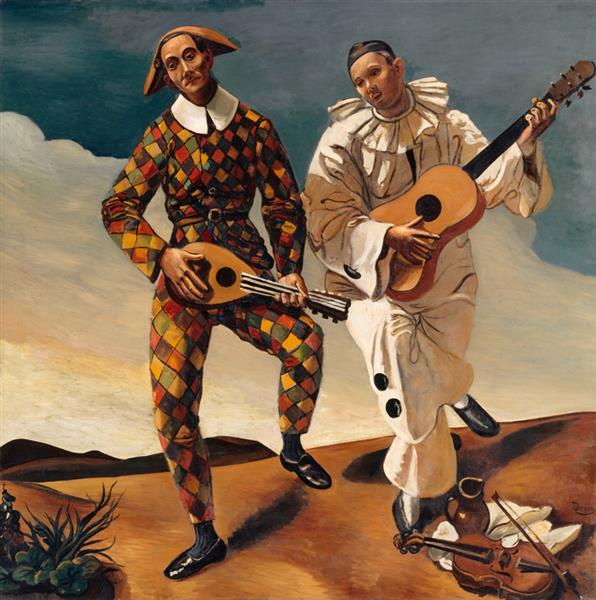 Arlequín and Pierrot - 1924