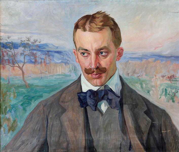 Portrait of Iván Golubovsky - 1909