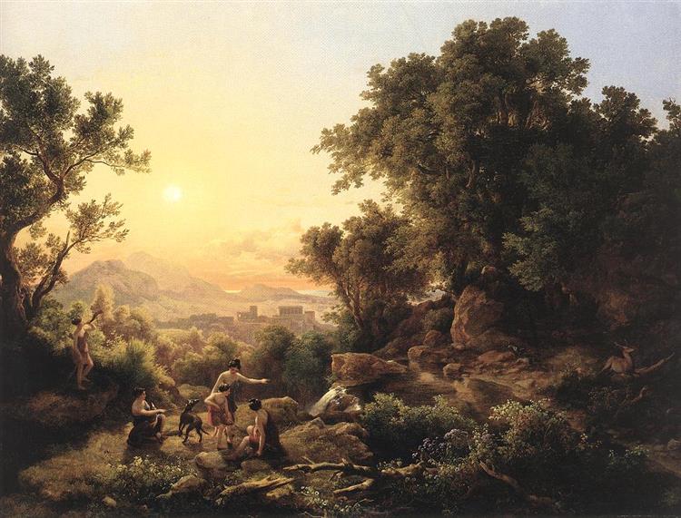 Diana w Hunting - 1833