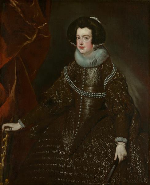 Rainha Isabel da Espanha, esposa de Filipe Iv - 1632