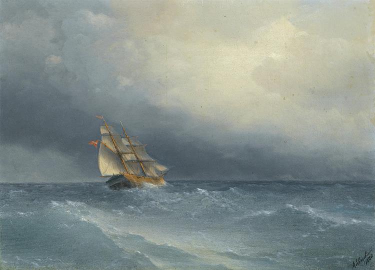 La tempête qui monte