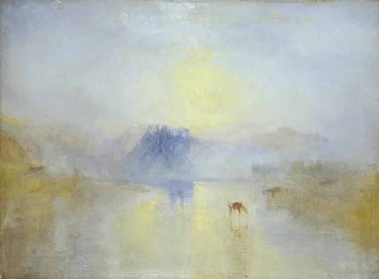 Norham Castle - Dawn - 1845