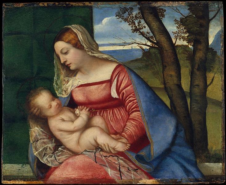 Vierge et l'enfant