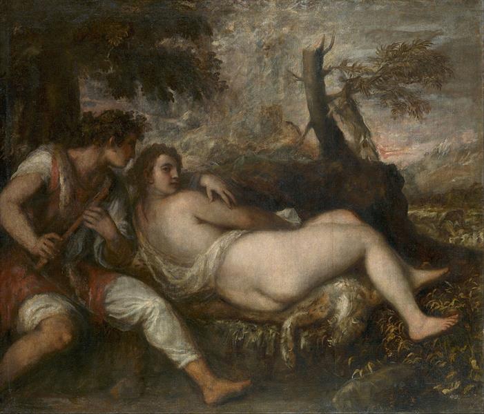 Shepherd and Nymph - 1576