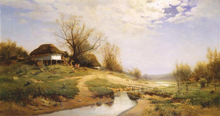 Dia da primavera na Ucrânia - 1883