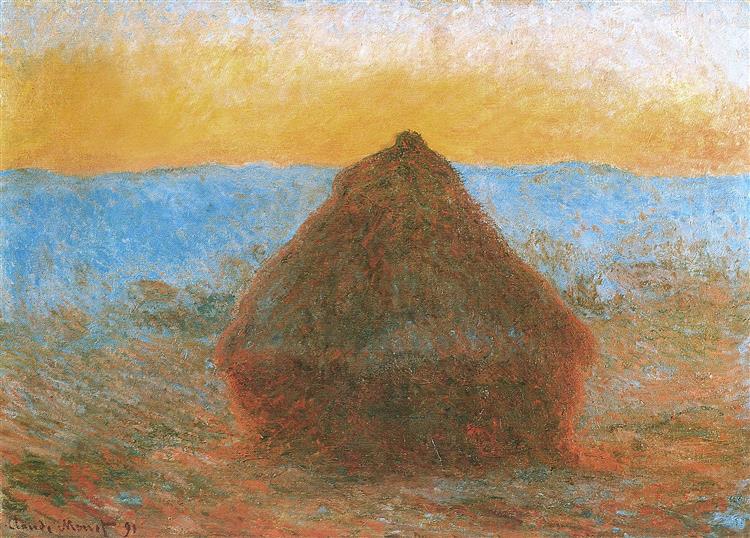 Pile of Grain - 1891