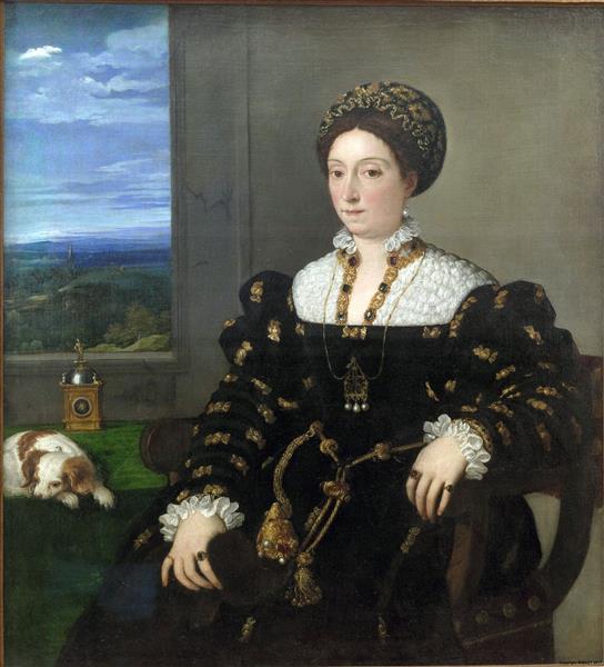 Portræt af Eleonora Gonzaga - 1538