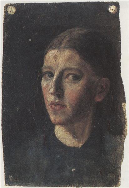 Анна Анкоер - Self -Portrait - 1878