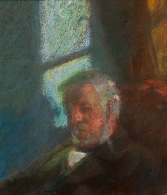 Portrait du père de l'artiste: L'aubergiste Erik Brøndum