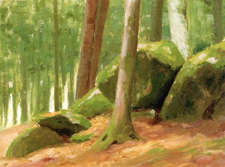 In the forest - 1890