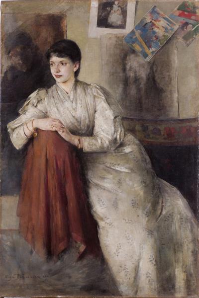 Femme blanche (Zofia Federowiczowa) - 1890