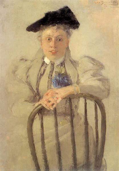 Portrait of Ireny Serdy - 1896