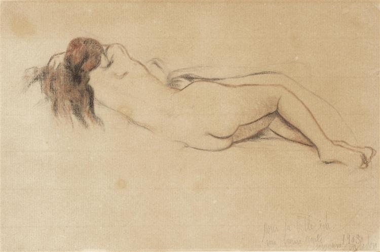 Nude Lying - 1903