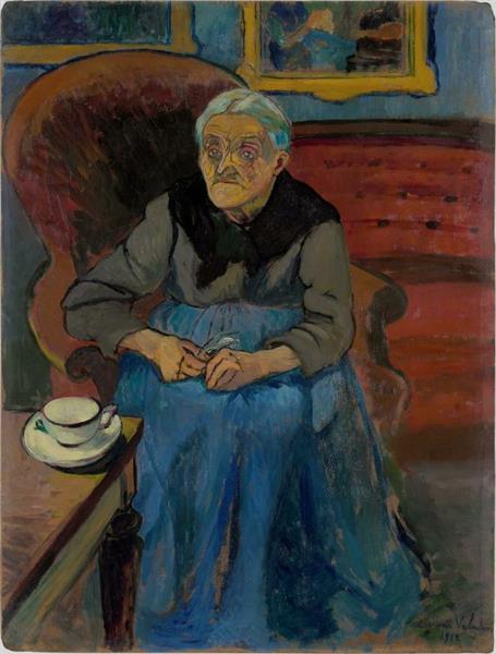 The artist's mother - 1912