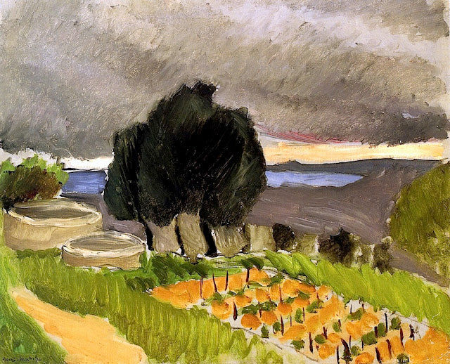 Midi Landscape Before Storm 1921