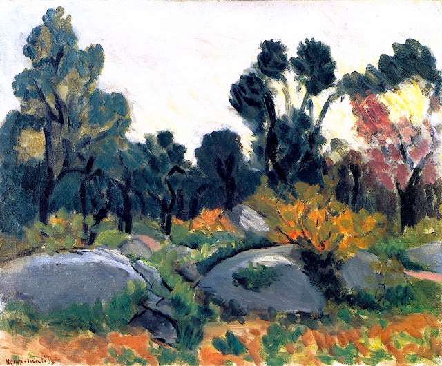 Rocks in the Valley of the Wolf 1925 