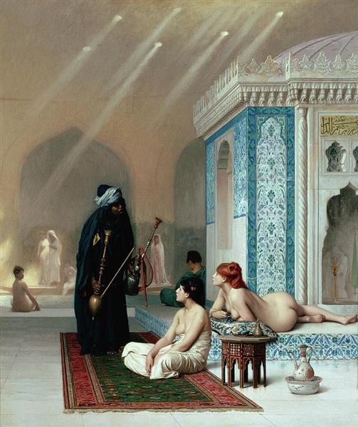 Pool in un harem - 1876