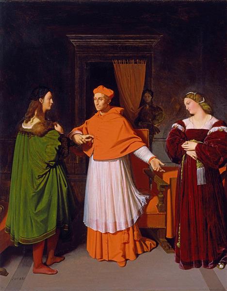 The Betrothal of Raphael and Cardinal Bibbiena's Niece - 1814