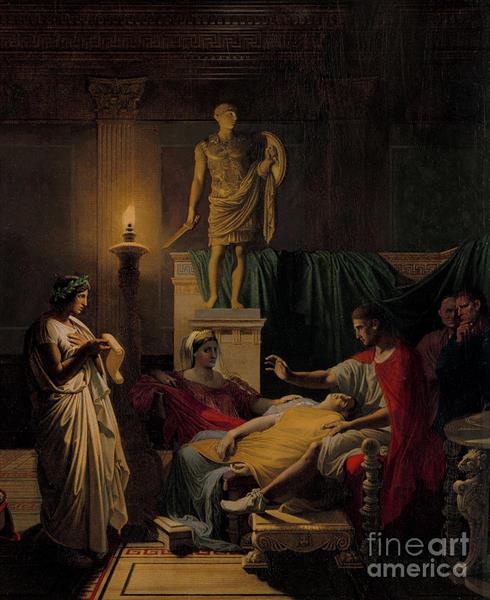 Virgil Reading of the Aeneid - 1864