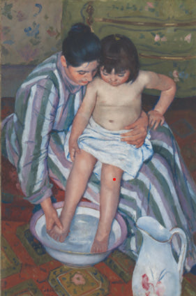 El Baño Del Niño - 1891