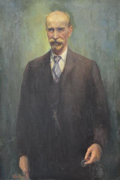 Portræt af Dr. Nikola Lambrev - 1944