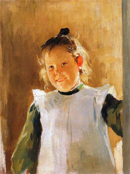 Portrait of daughter Olga - 1902