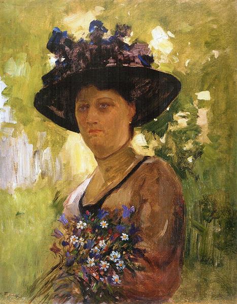 Retrato de K. Perefer - 1906