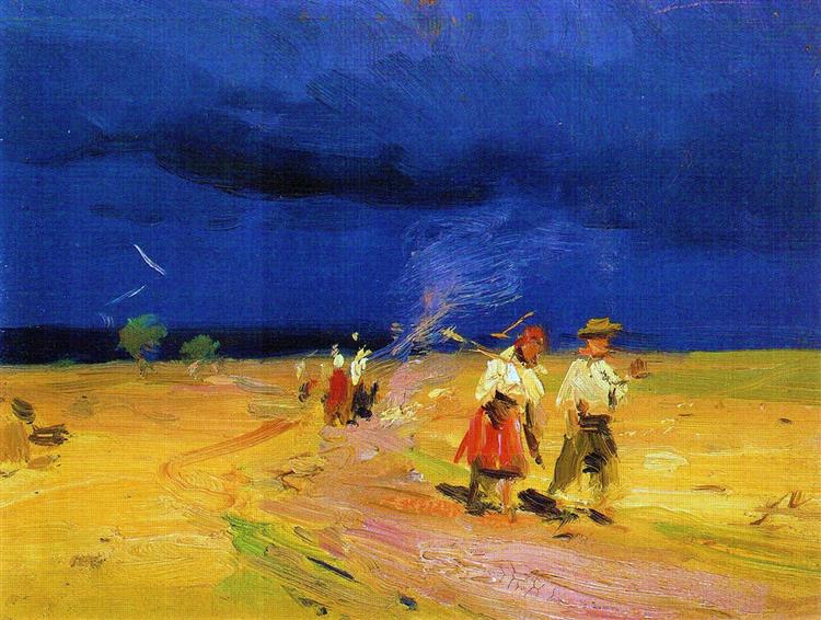 Før stormen - 1900