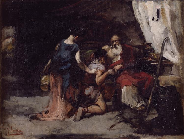 Isaac's blessing - 1884