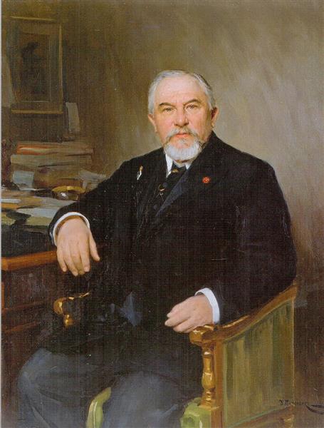 Oleksandr Porträt Mikolayovich Tereshchenko - 1910