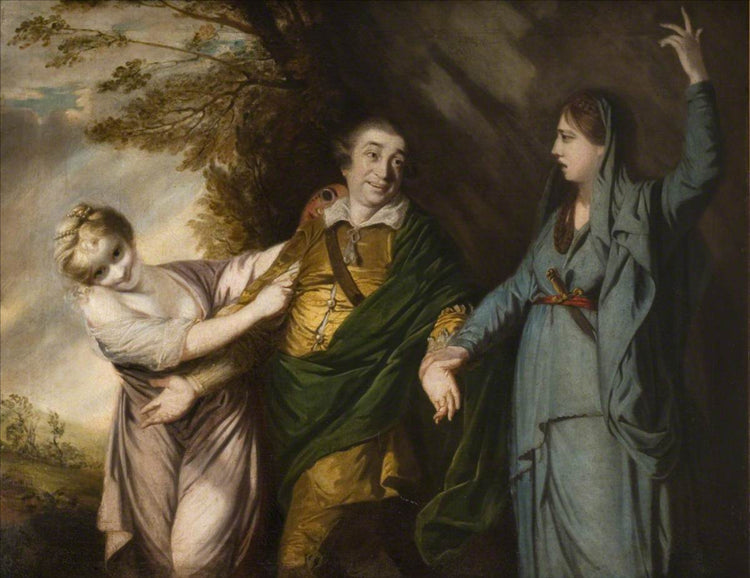 Garrick Between Tragedy and Comedy - 1761