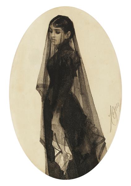 The widow - 1883