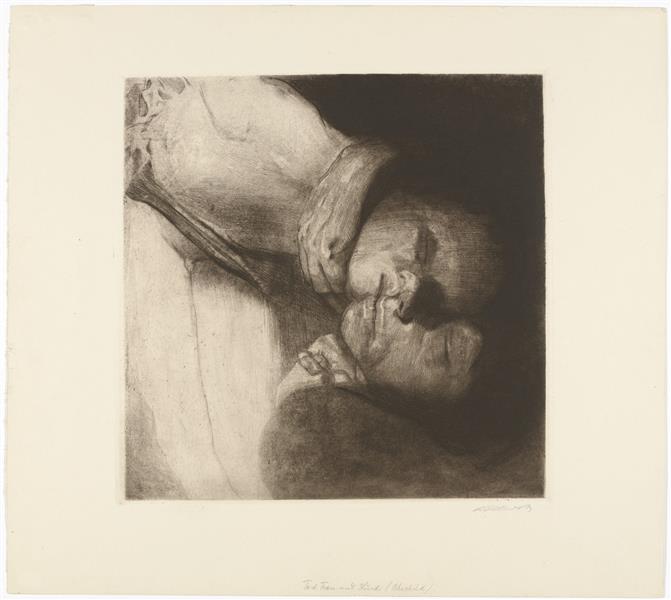 Death - Woman - and Child - 1931