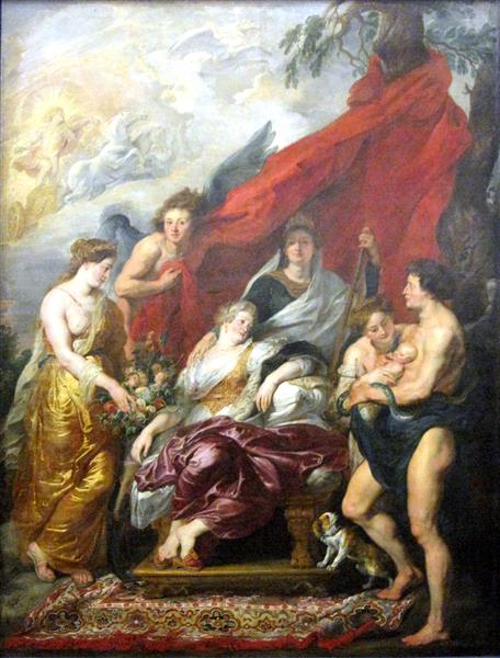 8. The Birth of the Dauphin at Fontainebleau - 1625