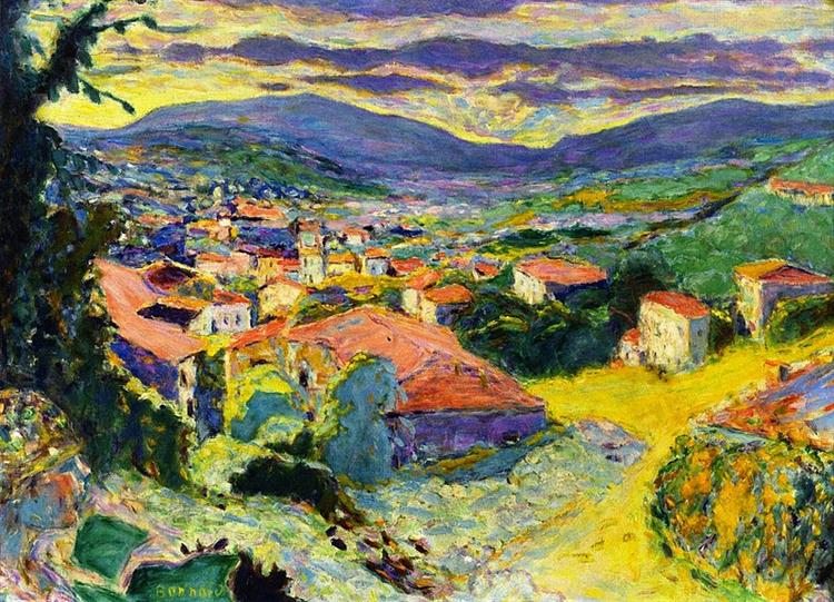 Paesaggio in Le Cannet - 1938