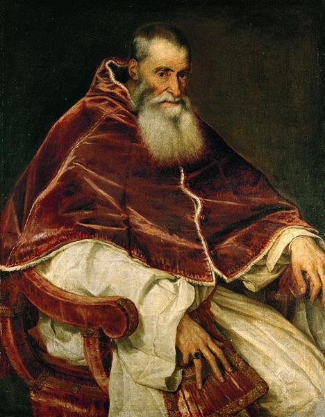 Pope Paul III - 1543