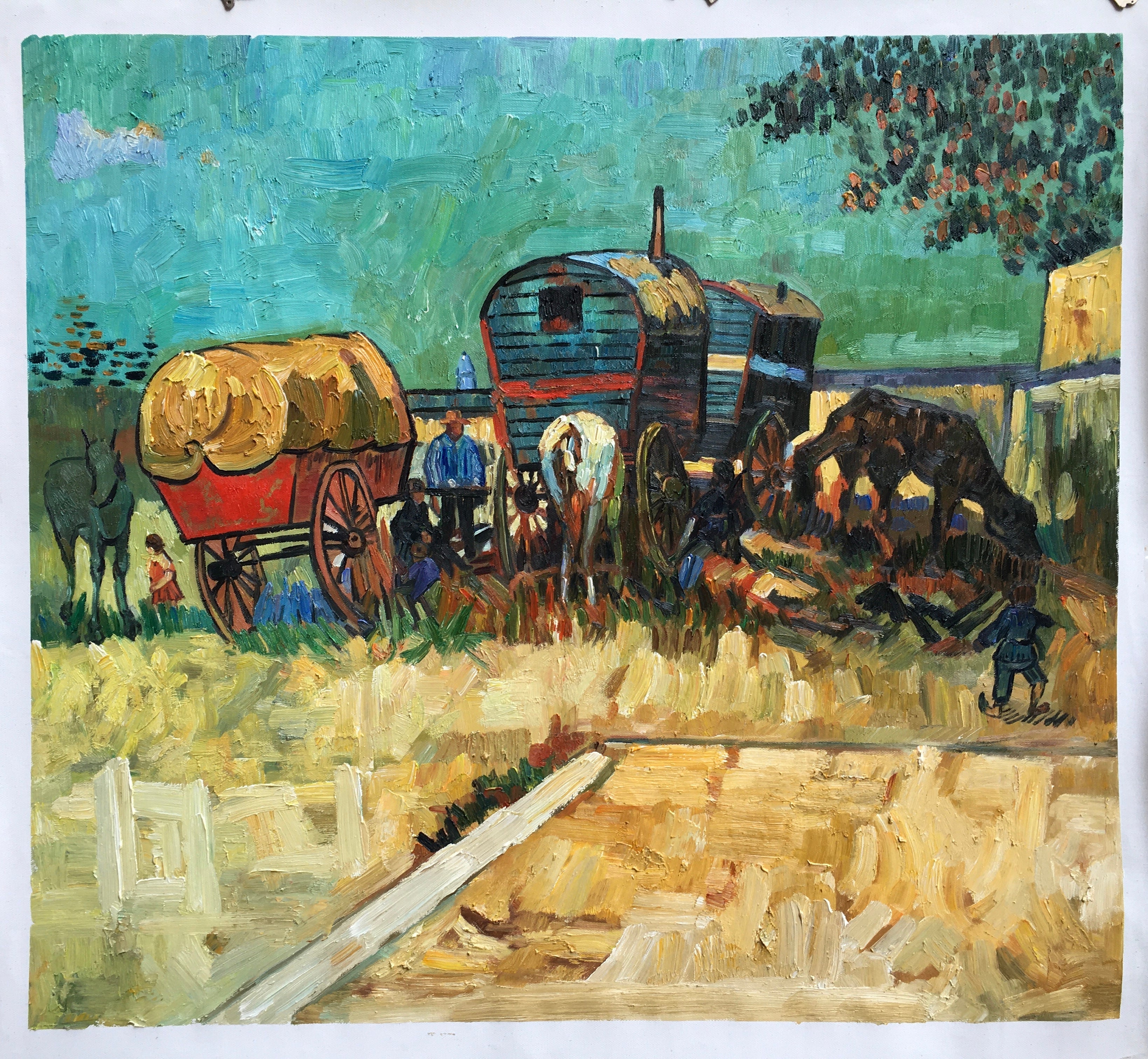 Réplicas de pintura ao óleo personalizada 