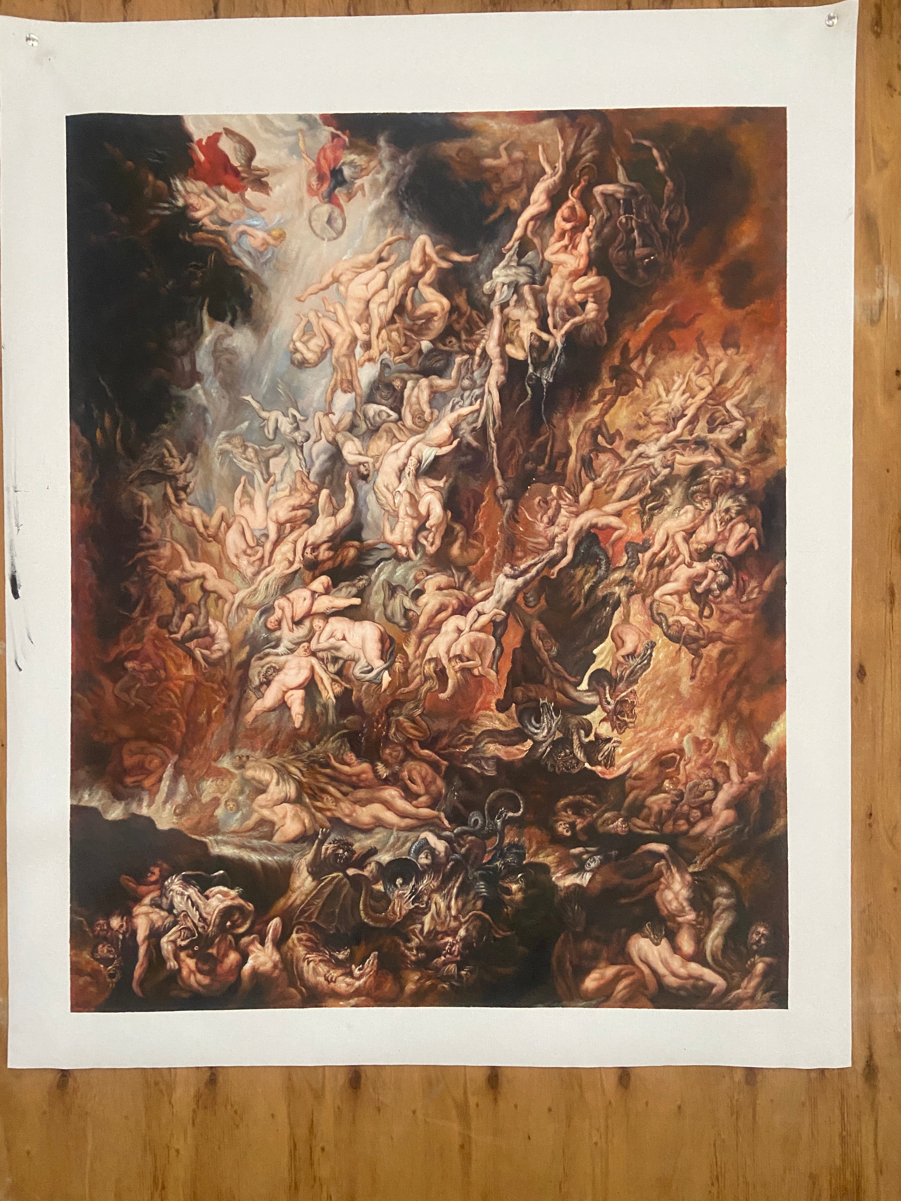 Réplicas de pintura ao óleo personalizada 