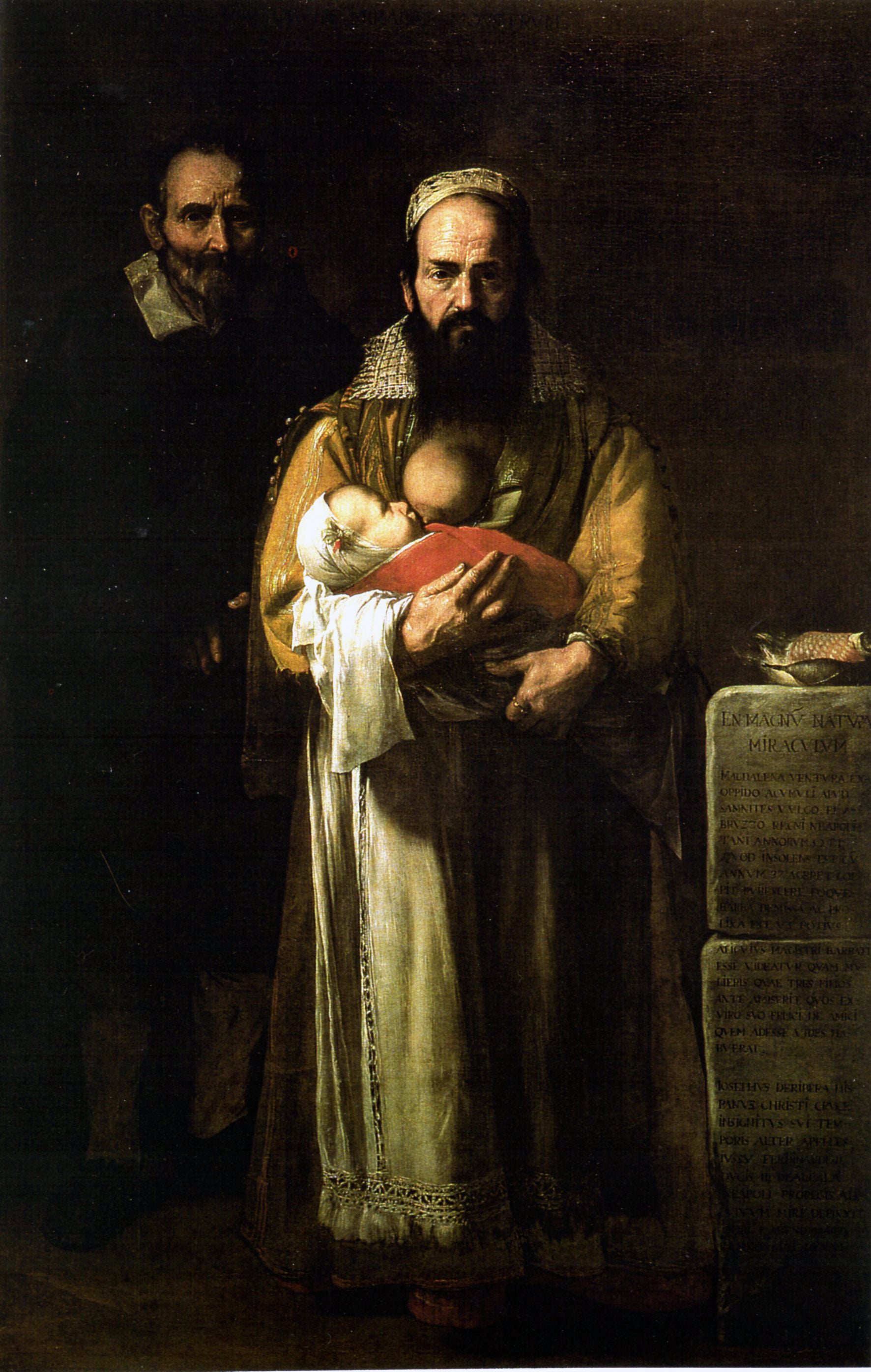 Magdalena Ventura with Her Husband and Son (The Bearded Lady )