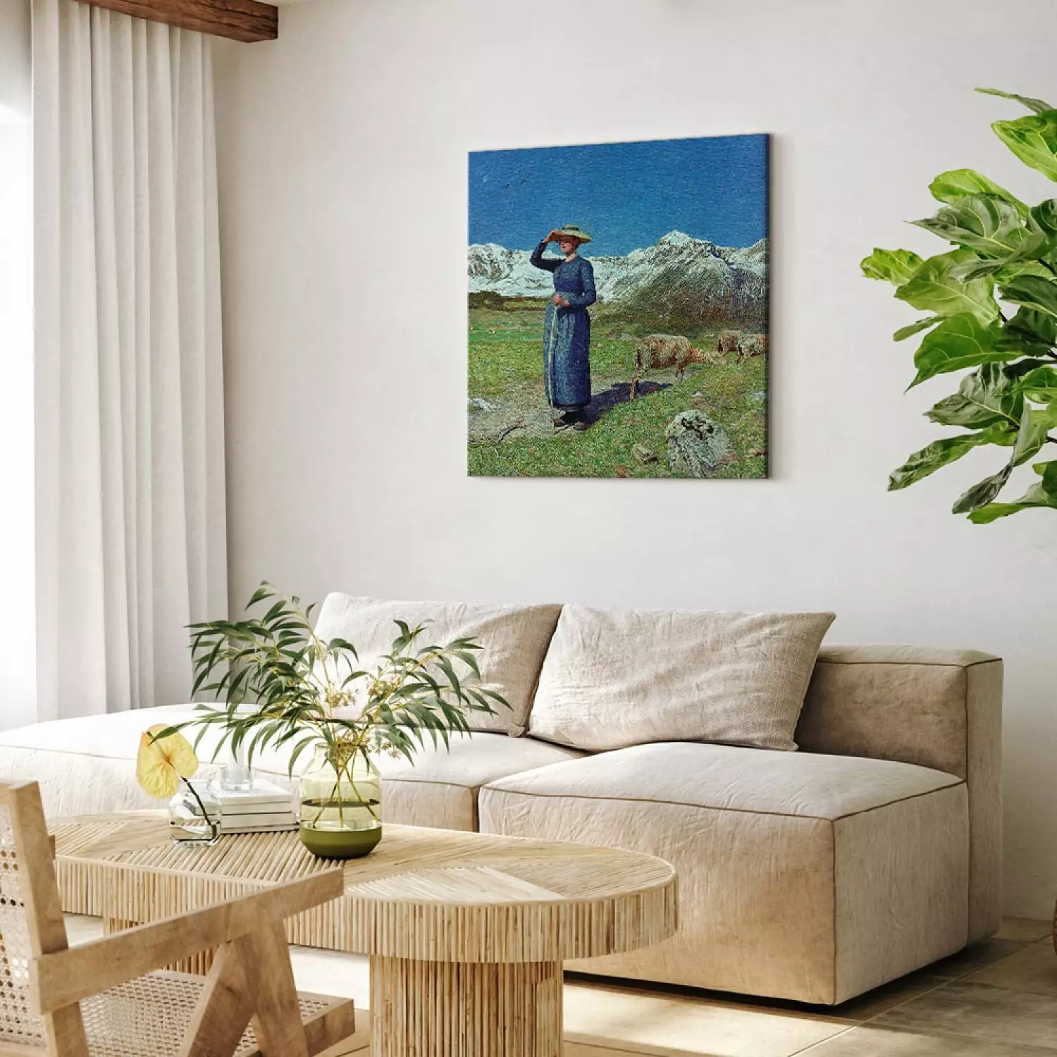 Middag i Alperne (Windy Day)