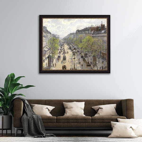 Montmartre Boulevard im Frühjahr