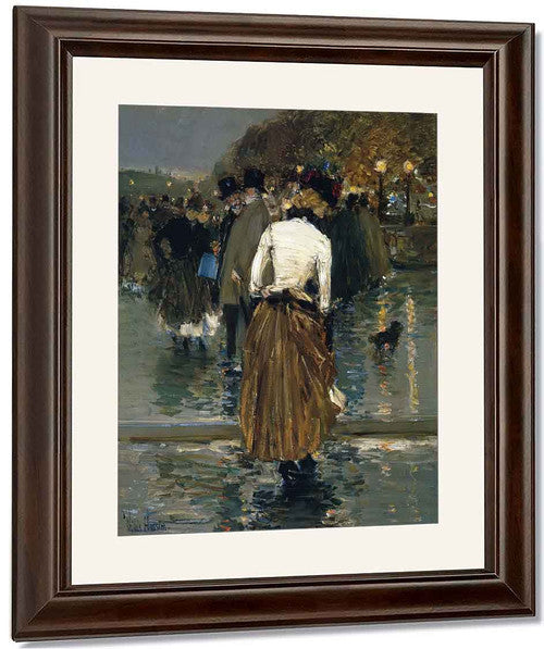 Passeio ao pôr do sol - Paris - 1889