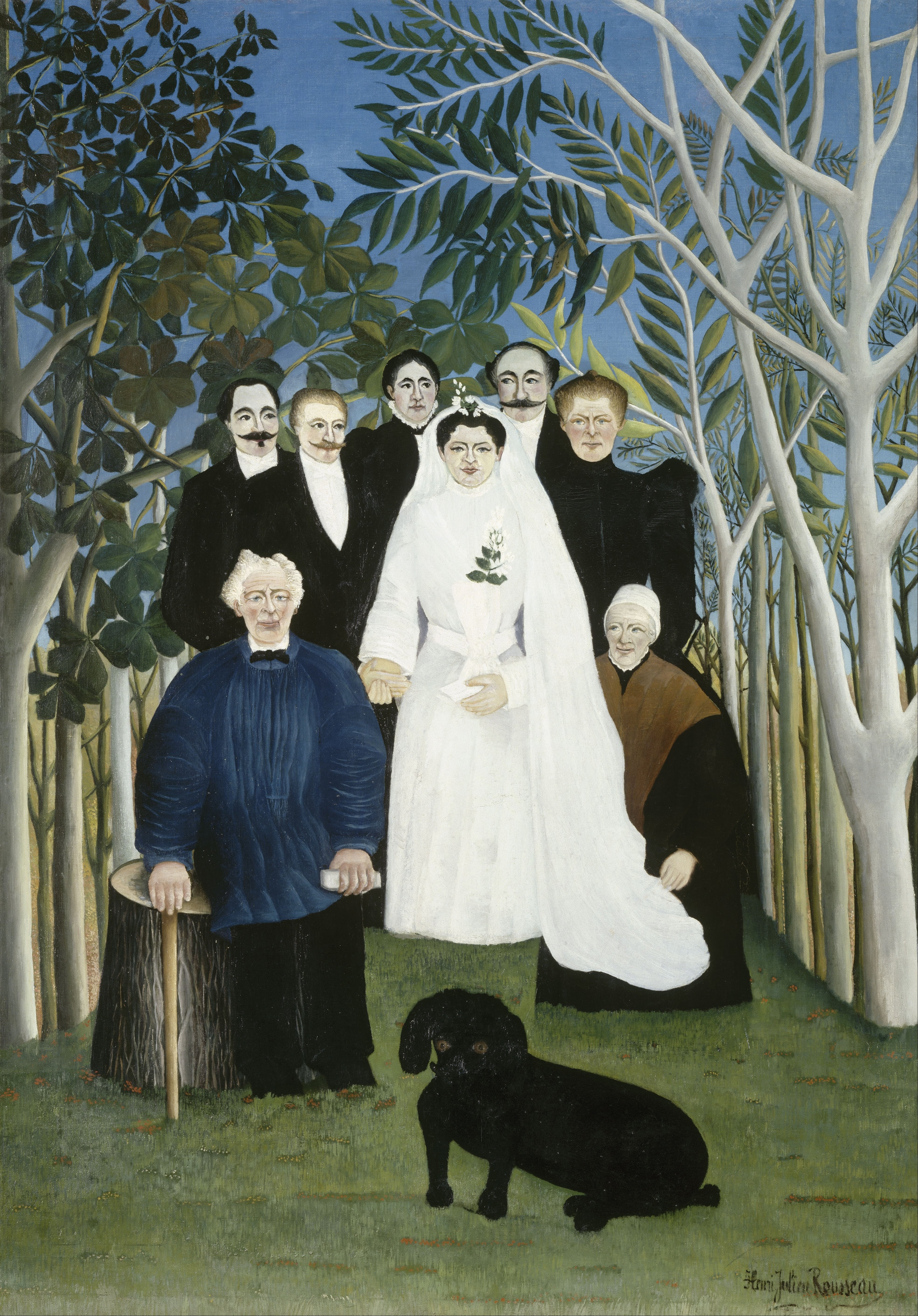 Die Hochzeitsfeier - 1905