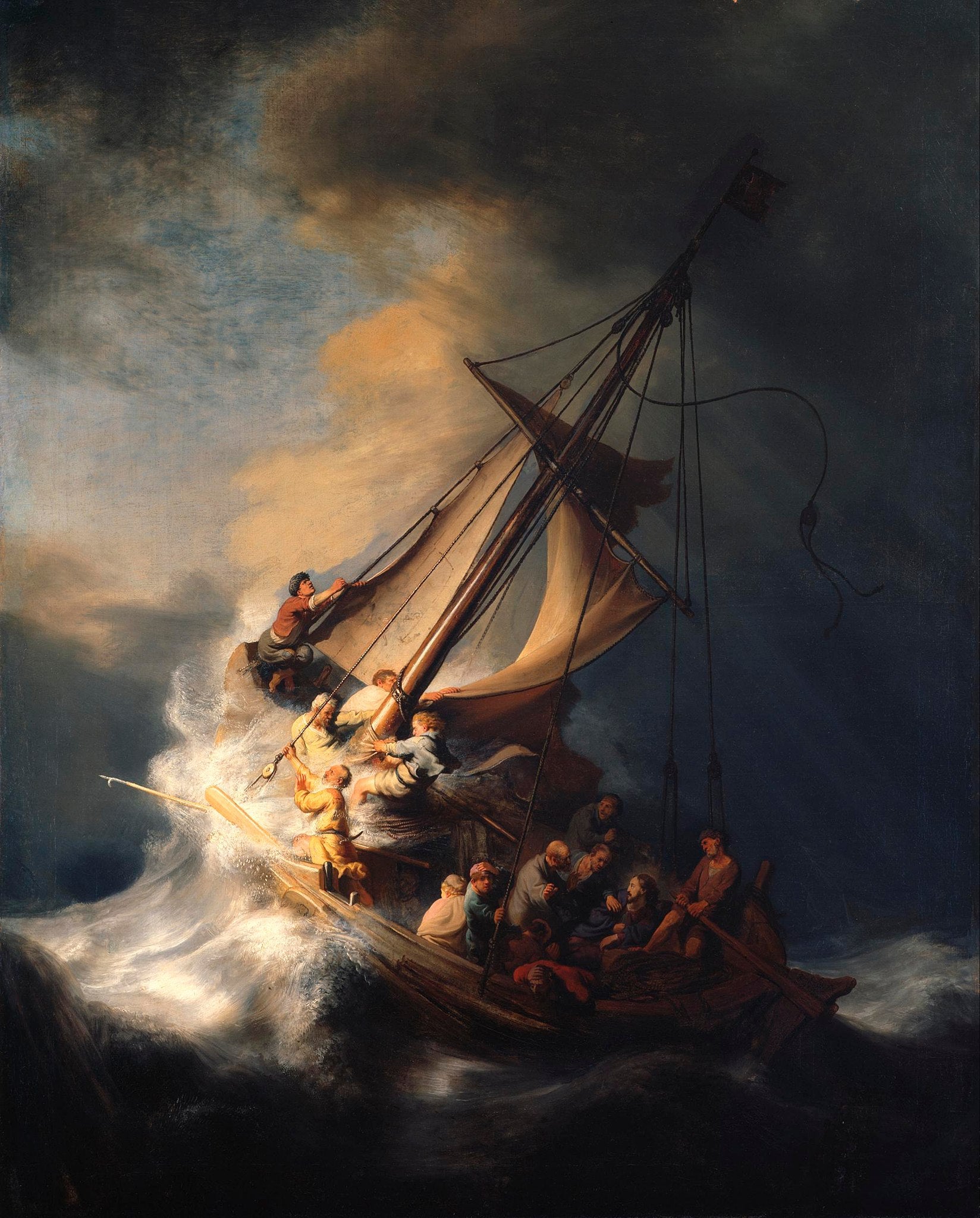 La tempesta nel mare di Galilea