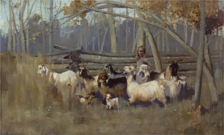 A Bush Idyll - 1896