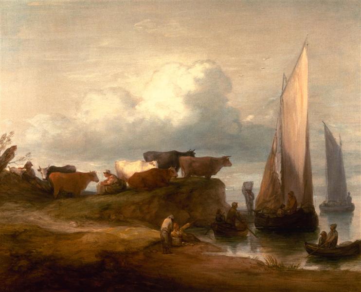 Un paesaggio costiero - 1782