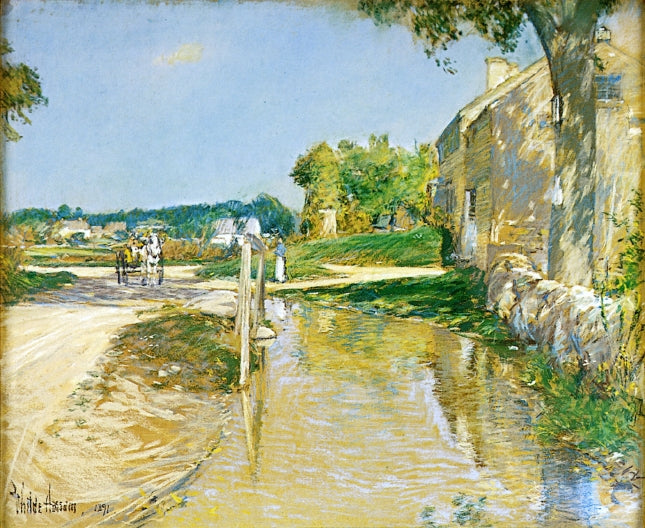 A rural road - 1891